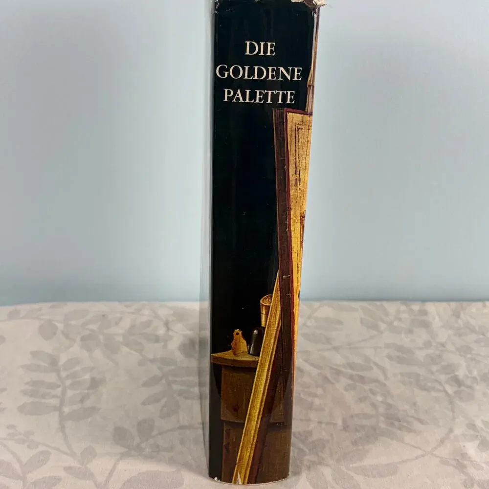 Die Goldene Palette German Art History Book 1968 Hardcover Color Plates